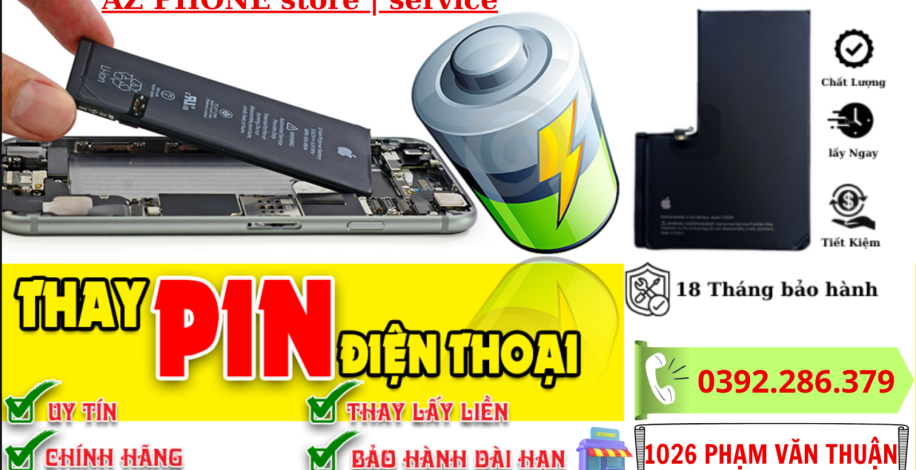 THAY PIN ĐIỆN THOẠI